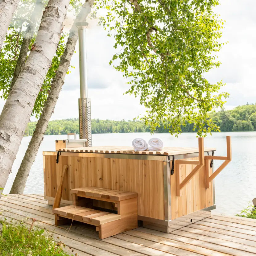 The Cascade Hot Tub Kit - up to 2 people - Wood Fired