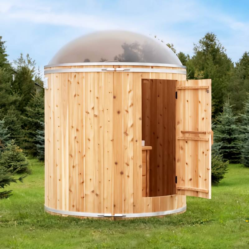 Skylight Outdoor Washroom-Bathroom-Shower Combo