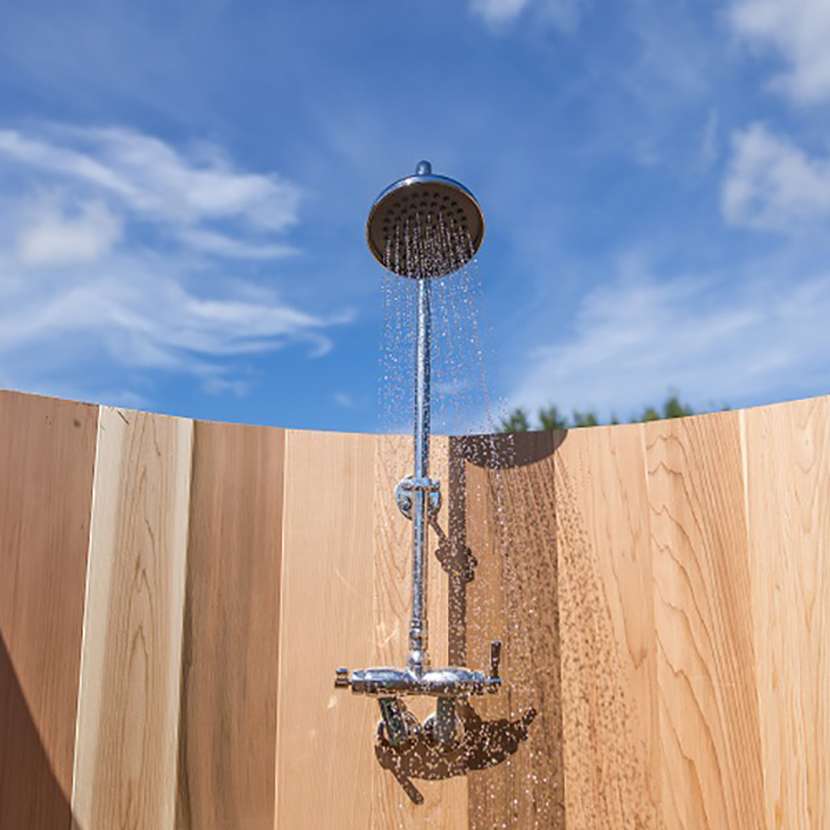 Rainbow Outdoor Shower