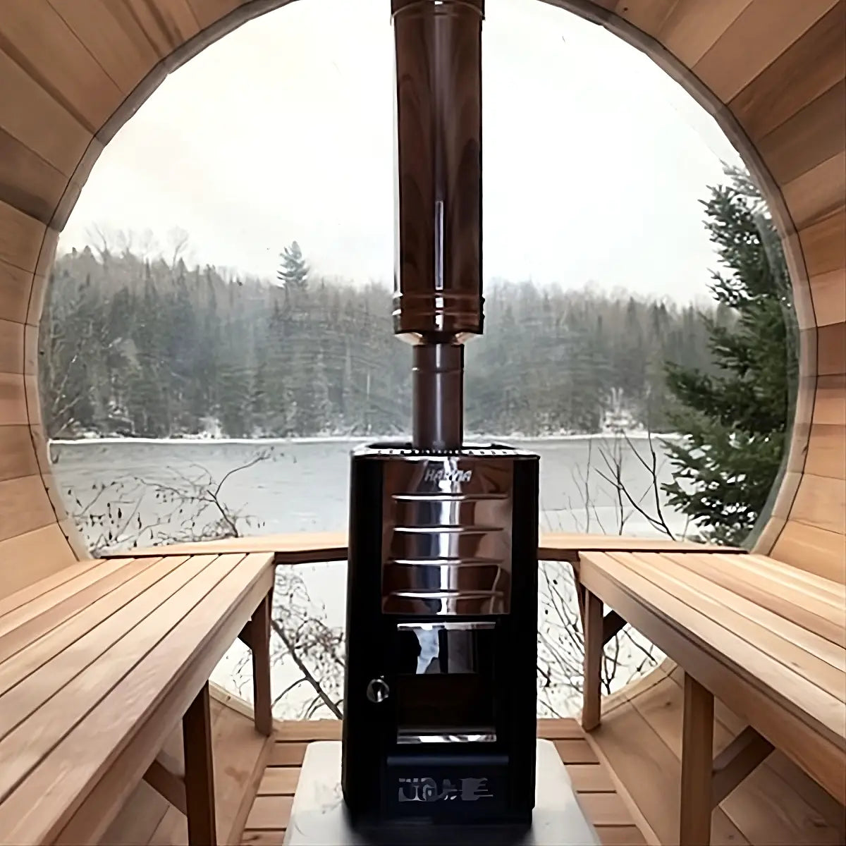Panoramic Outdoor Sauna