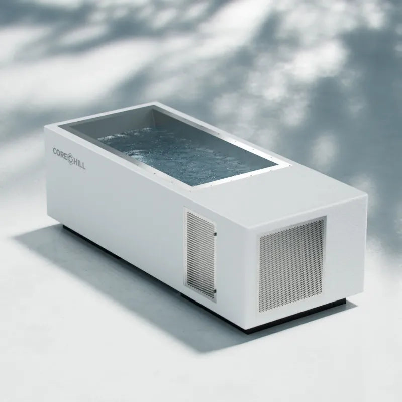 C1 Cold Plunge with 60" Tub by BlueCube - Weatherproof Line-X