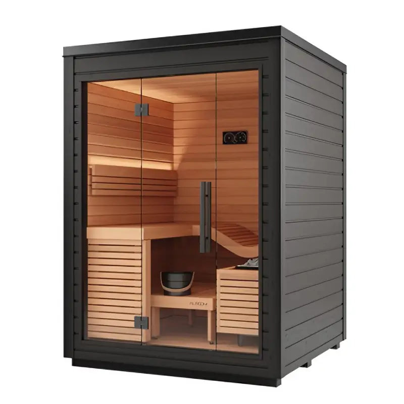 
            Aura Outdoor Cabin Sauna by Auroom