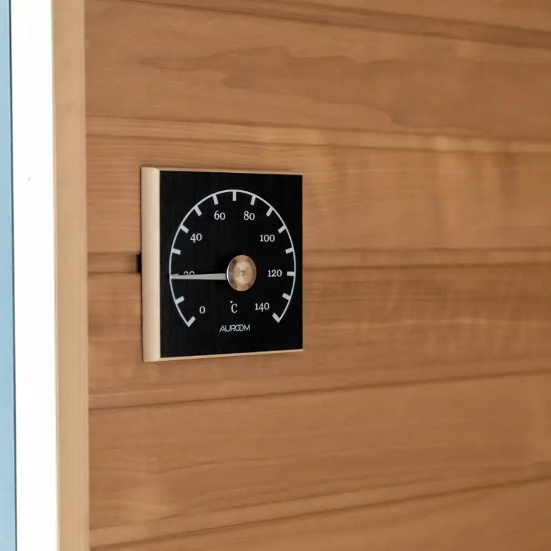 Garda Outdoor Cabin Sauna by Auroom - Choice of Thermo-Pine Finish