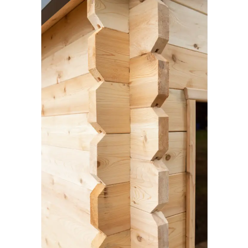 Georgian Cabin Sauna - White Cedar