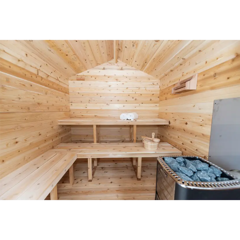 Georgian Cabin Sauna - White Cedar