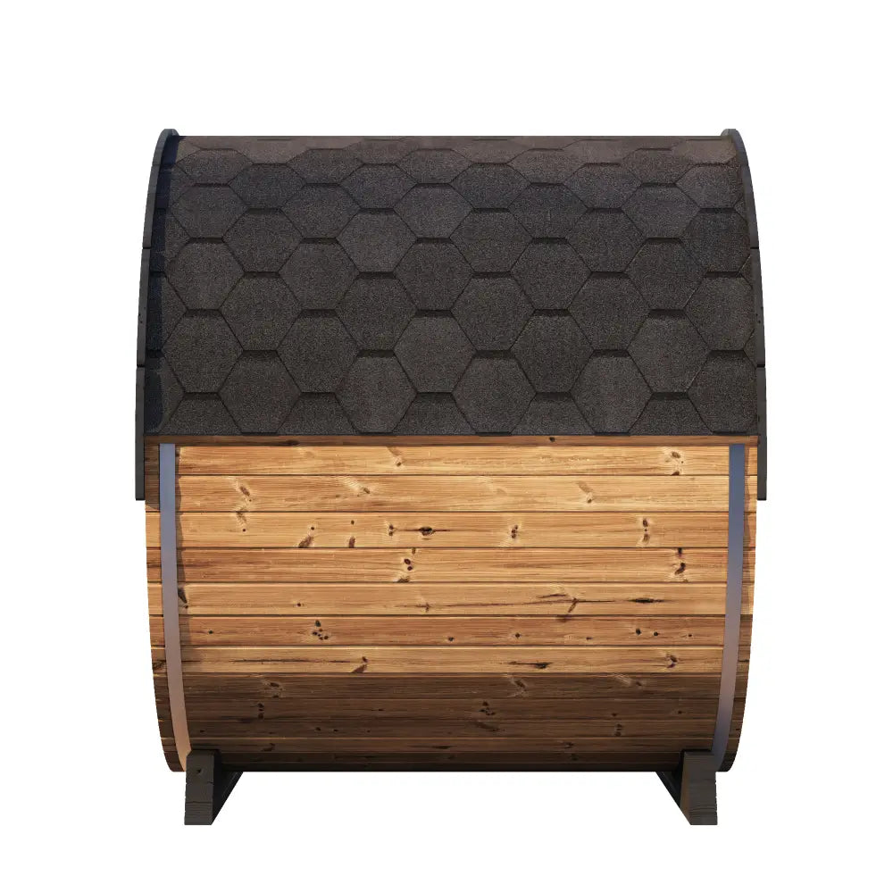 ERGO ELEGANCE EE8G Barrel Sauna - Luxury Outdoor Sauna for 2–6 - by SaunaLife