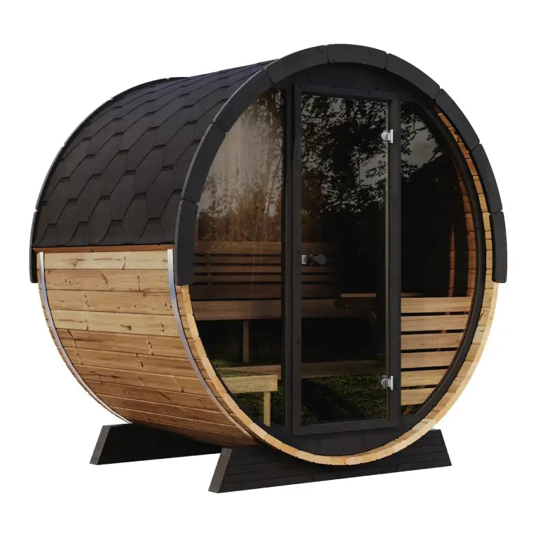 Ergo Elegance EE6G Barrel Sauna by SaunaLife - 2 to 4 person