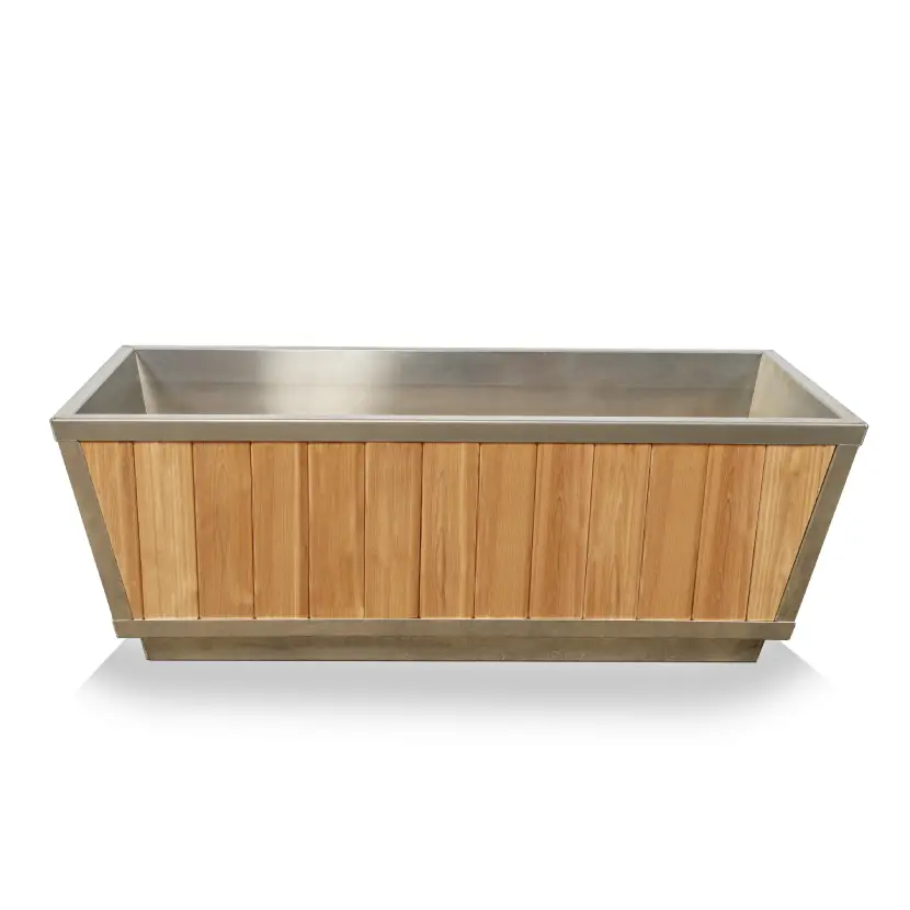 The Glacier Plunge Tub - Clear Red Cedar