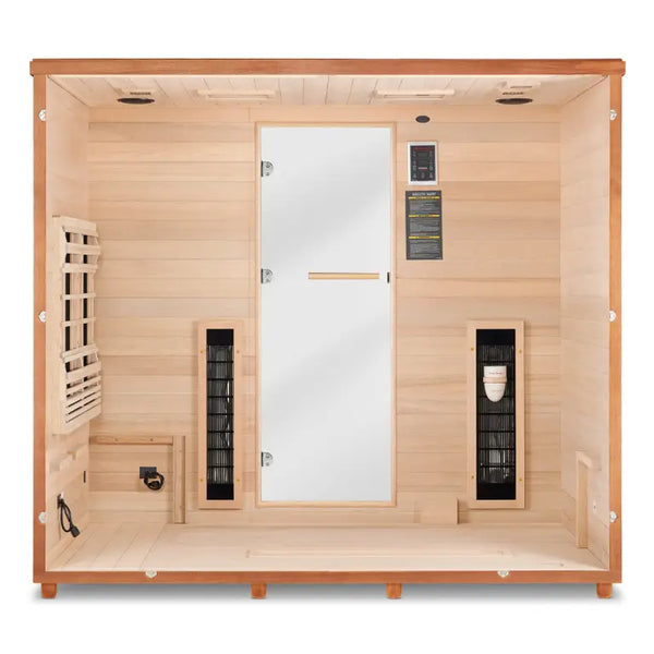 Health Mate Restore Therapy Lounge Infrared Sauna, 100% Eucalyptus