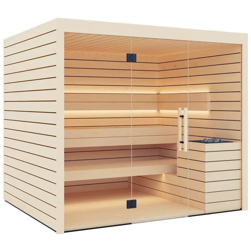 Lumina Indoor Sauna by Auroom