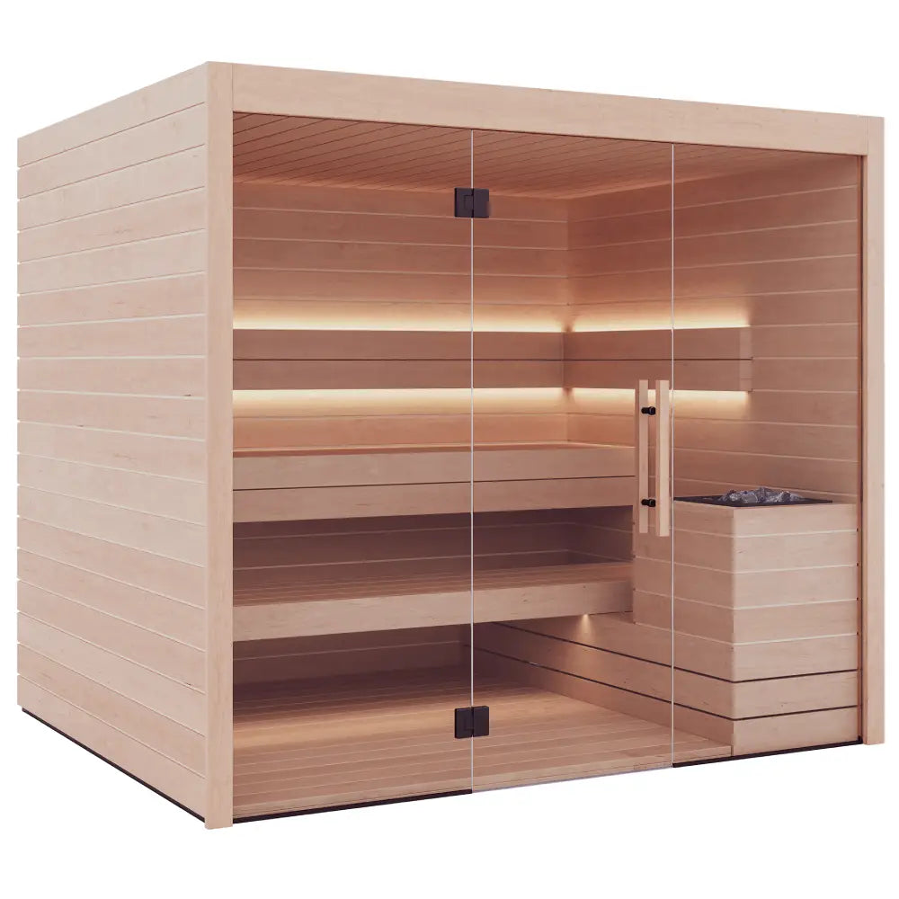 Lumina Indoor Sauna by Auroom