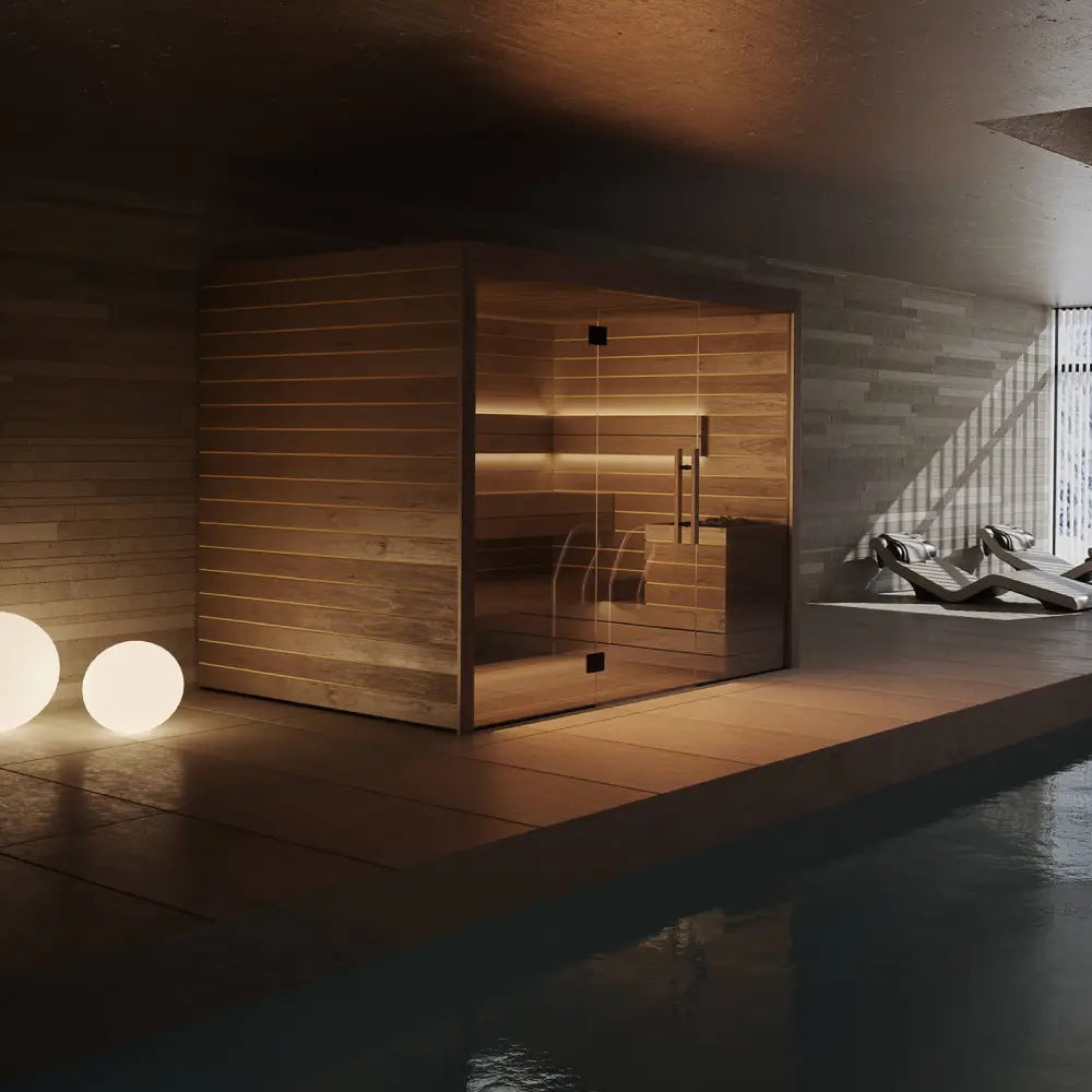 Lumina Indoor Sauna by Auroom