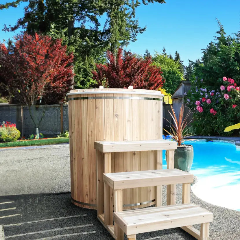 The Baltic Plunge Tub - White Cedar