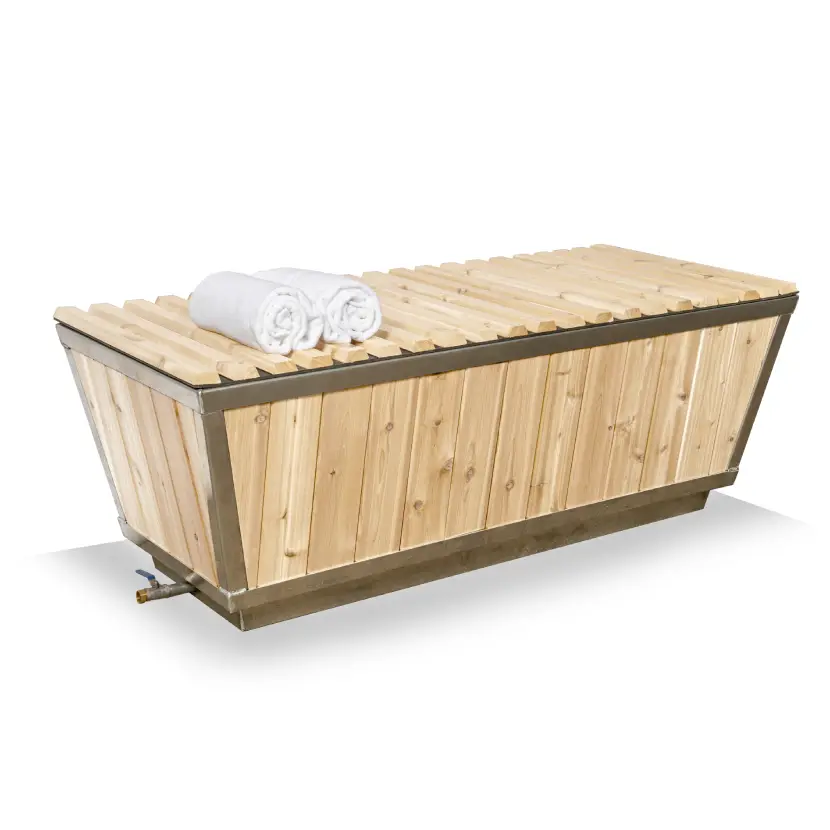 The Polar Plunge Tub - White Cedar