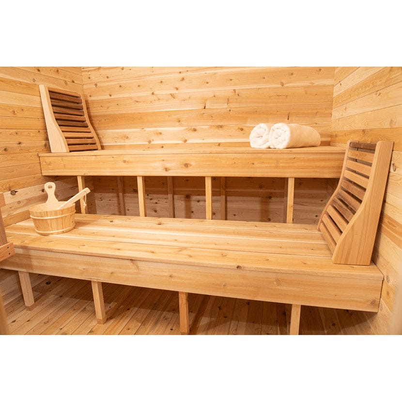 White Cedar Luna Outdoor Sauna