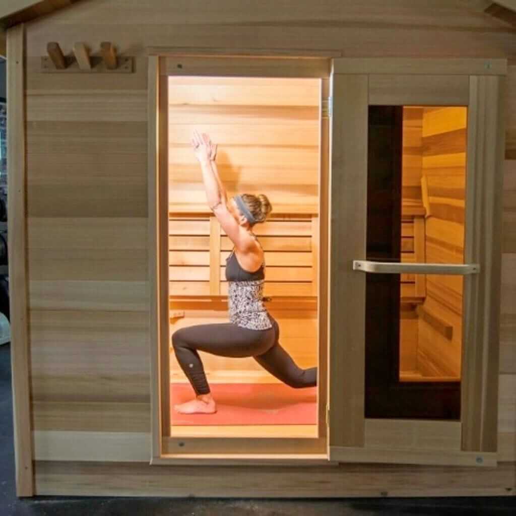 
            Hot Yoga Training Sauna
