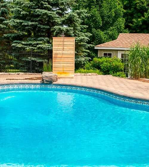 Dundalk Savannah Outdoor Shower, White Cedar