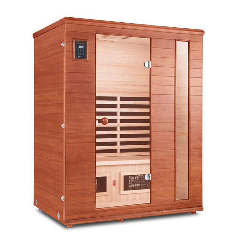 Health Mate Enrich Infrared 1-3 person Sauna, Eucalyptus Wood - Divine  Saunas