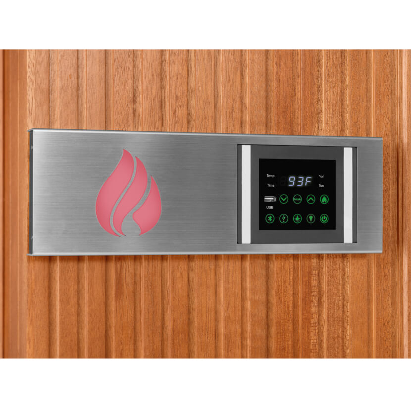 Inspire Luxury Infrared Sauna - 2 to 3 Person