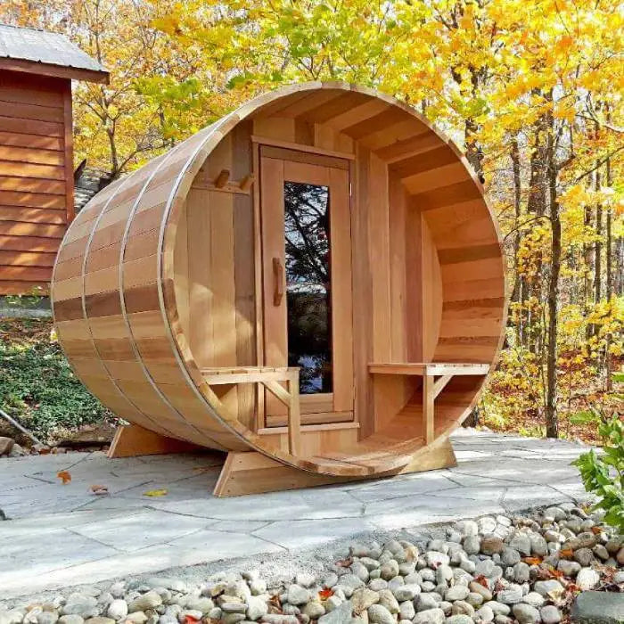 Barrel Outdoor Sauna