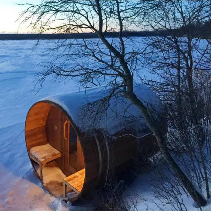 Barrel Outdoor Sauna