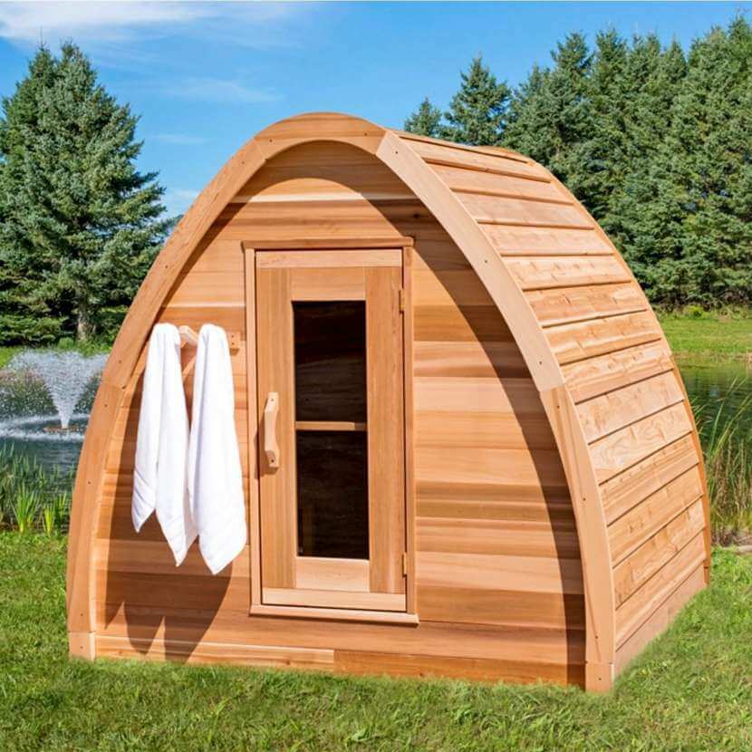 
            Mini Pod Outdoor Sauna
