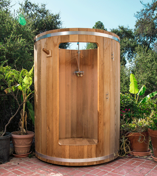 Rainbow Outdoor Shower