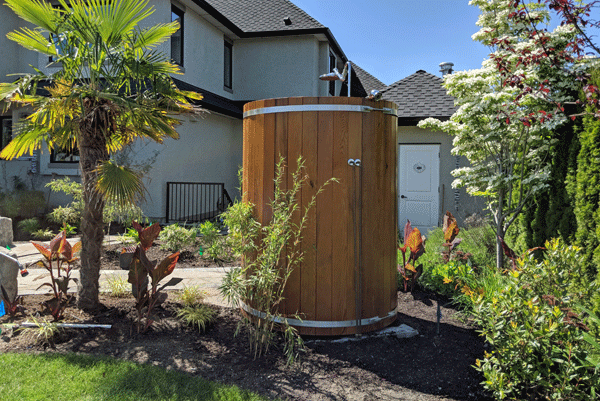 Rainbow Outdoor Shower